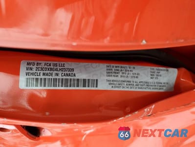 Zdjęcie 12 z 12 samochodu: 2020 DODGE CHARGER SXT VIN:2C3CDXBG4LH237339 - miniatura