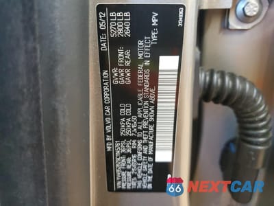 Zdjęcie 13 z 15 samochodu: 2012 VOLVO XC70 3.2 VIN:YV4952BZ9C1145761 - miniatura