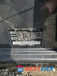 Zdjęcie 12 z 12 samochodu: 2023 SUBARU CROSSTREK LIMITED VIN:JF2GTHMC8PH312556 - miniatura