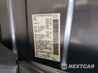 Zdjęcie 13 z 15 samochodu: 2021 NISSAN ROGUE SV VIN:5N1AT3BB6MC819557 - miniatura