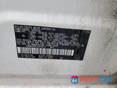 Zdjęcie 13 z 13 samochodu: 2007 TOYOTA RAV4 VIN:JTMBD33V575075215 - miniatura