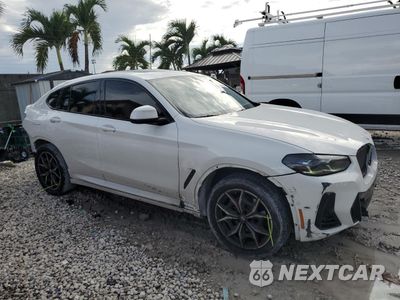 Czwarte zdjęcie samochodu z boku: 2024 BMW X4 XDRIVE30I VIN:5UX33DT0XR9T90846 - miniatura