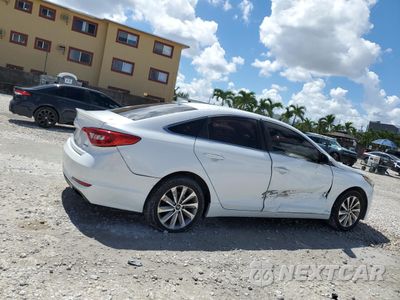 Trzecie zdjęcie samochodu z tyłu: 2017 HYUNDAI SONATA SPORT VIN:5NPE34AF0HH534413 - miniatura