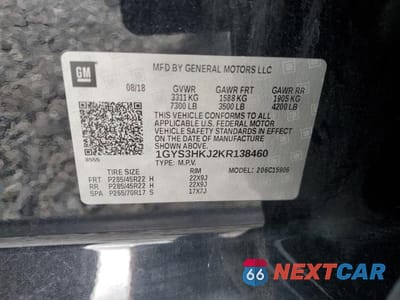 Zdjęcie 13 z 13 samochodu: 2019 CADILLAC ESCALADE ESV LUXURY VIN:1GYS3HKJ2KR138460 - miniatura