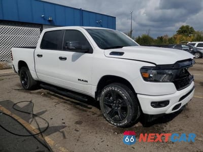 Czwarte zdjęcie samochodu z boku: 2023 RAM 1500 BIG HORN VIN:1C6RRFFG4PN531680 - miniatura