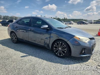 Czwarte zdjęcie samochodu z boku: 2015 TOYOTA COROLLA L VIN:2T1BURHE8FC339623 - miniatura