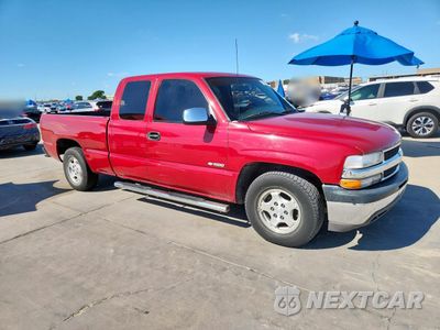 Czwarte zdjęcie samochodu z boku: 2000 CHEVROLET SILVERADO C1500 VIN:2GCEC19V011208466 - miniatura