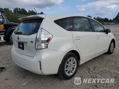 Trzecie zdjęcie samochodu z tyłu: 2013 TOYOTA PRIUS V VIN:JTDZN3EU8D3242562 - miniatura