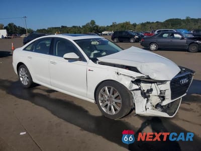 Czwarte zdjęcie samochodu z boku: 2015 AUDI A6 PREMIUM PLUS VIN:WAUFGAFC8FN011317 - miniatura