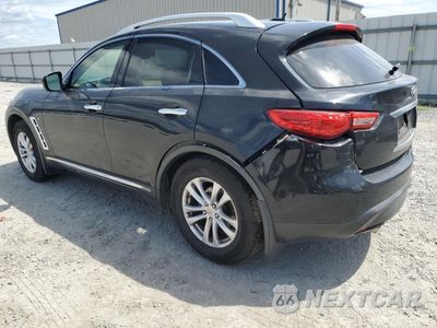 Drugie zdjęcie samochodu z przodu: 2014 INFINITI QX70 VIN:JN8CS1MW7EM410469 - miniatura