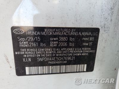 Zdjęcie 12 z 12 samochodu: 2016 HYUNDAI ELANTRA SE VIN:5NPDH4AE5GH769621 - miniatura
