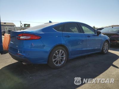 Trzecie zdjęcie samochodu z tyłu: 2019 FORD FUSION SE VIN:3FA6P0HD3KR216625 - miniatura