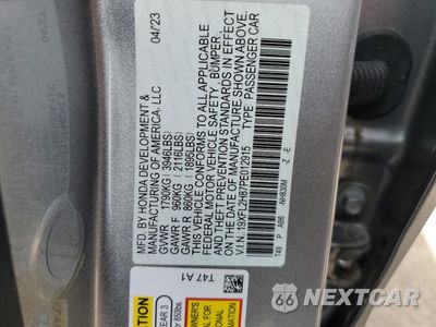 Zdjęcie 12 z 12 samochodu: 2023 HONDA CIVIC SPORT VIN:19XFL2H87PE012915 - miniatura
