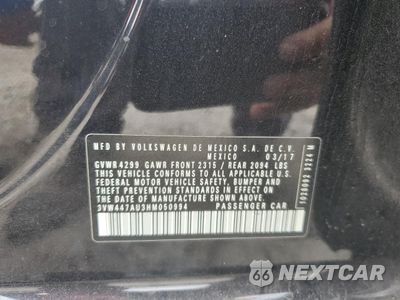 Zdjęcie 13 z 14 samochodu: 2017 VOLKSWAGEN GTI S/SE VIN:3VW447AU3HM050994 - miniatura