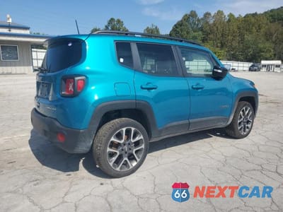 Trzecie zdjęcie samochodu z tyłu: 2022 JEEP RENEGADE LIMITED VIN:ZACNJDD12NPN99737 - miniatura