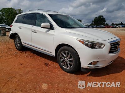 Czwarte zdjęcie samochodu z boku: 2013 INFINITI JX35 VIN:5N1AL0MNXDC303501 - miniatura