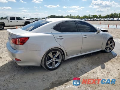 Trzecie zdjęcie samochodu z tyłu: 2012 LEXUS IS 250 VIN:JTHBF5C27C5179936 - miniatura