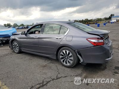 Drugie zdjęcie samochodu z przodu: 2017 HONDA ACCORD TOURING HYBRID VIN:JHMCR6F74HC023509 - miniatura