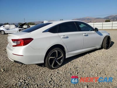 Trzecie zdjęcie samochodu z tyłu: 2019 HONDA ACCORD SPORT VIN:1HGCV2F39KA023044 - miniatura