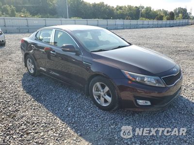 Czwarte zdjęcie samochodu z boku: 2014 KIA OPTIMA LX VIN:5XXGM4A72EG337880 - miniatura