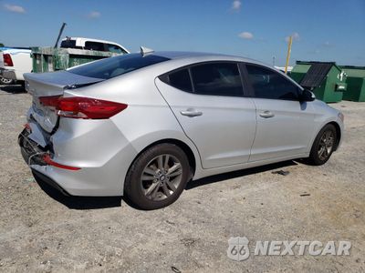 Trzecie zdjęcie samochodu z tyłu: 2018 HYUNDAI ELANTRA SEL VIN:5NPD84LF8JH219648 - miniatura