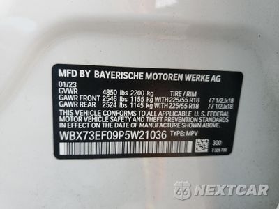 Zdjęcie 14 z 16 samochodu: 2023 BMW X1 XDRIVE28I VIN:WBX73EF09P5W21036 - miniatura