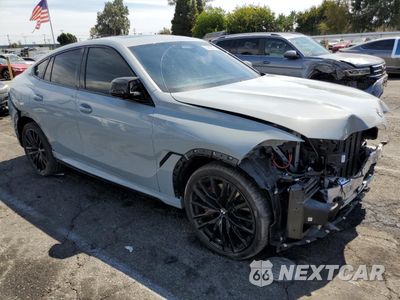 Czwarte zdjęcie samochodu z boku: 2025 BMW X6 M60I VIN:5UX43EX09S9W39616 - miniatura