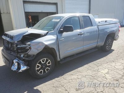 2021 TOYOTA TUNDRA DOUBLE CAB SR 5TFUY5F11MX975336 - główne zdjęcie licytacji z USA - miniatura