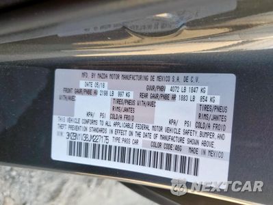 Zdjęcie 12 z 13 samochodu: 2018 MAZDA 3 TOURING VIN:3MZBN1V38JM227175 - miniatura