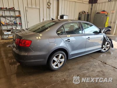 Trzecie zdjęcie samochodu z tyłu: 2012 VOLKSWAGEN JETTA TDI VIN:3VWLL7AJ1CM006036 - miniatura