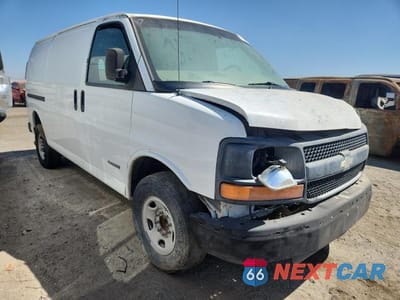 Czwarte zdjęcie samochodu z boku: 2006 CHEV EXPRESS G3500 VIN:1GCHG35U361166253 - miniatura