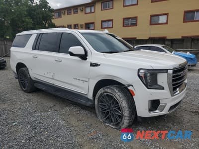 Czwarte zdjęcie samochodu z boku: 2024 GMC YUKON XL K1500 SLT VIN:1GKS2GKD7RR327682 - miniatura