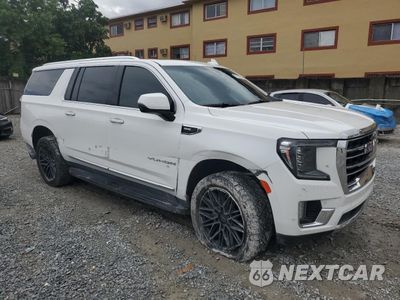 Czwarte zdjęcie samochodu z boku: 2024 GMC YUKON XL K1500 SLT VIN:1GKS2GKD7RR327682 - miniatura