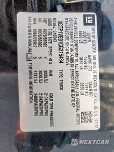 Zdjęcie 12 z 12 samochodu: 2012 GMC SIERRA C1500 SLE VIN:3GTP1VE01CG215484 - miniatura