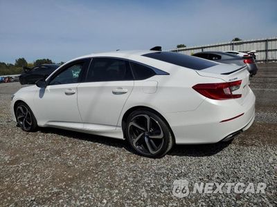 Trzecie zdjęcie samochodu z tyłu: 2020 HONDA ACCORD SPORT VIN:1HGCV1F35LA141815 - miniatura