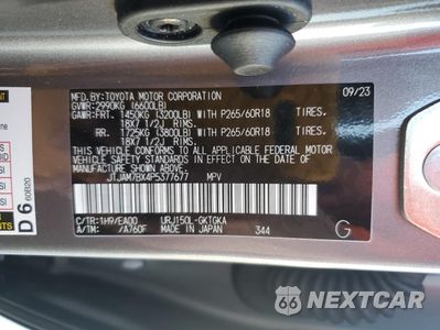 Zdjęcie 13 z 16 samochodu: 2023 LEXUS GX 460 VIN:JTJAM7BX4P5377677 - miniatura