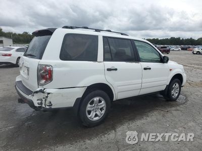 Trzecie zdjęcie samochodu z tyłu: 2007 HONDA PILOT LX VIN:5FNYF28107B004152 - miniatura