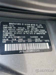 Zdjęcie 14 z 15 samochodu: 2021 NISSAN ROGUE SPORT SV VIN:JN1BJ1BV5MW321249 - miniatura