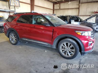 Czwarte zdjęcie samochodu z boku: 2020 FORD EXPLORER XLT VIN:1FMSK8DH1LGD14118 - miniatura