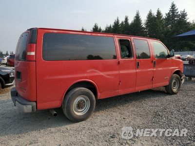 Trzecie zdjęcie samochodu z tyłu: 2004 CHEVROLET EXPRESS G3500 VIN:1GAHG39U041242592 - miniatura