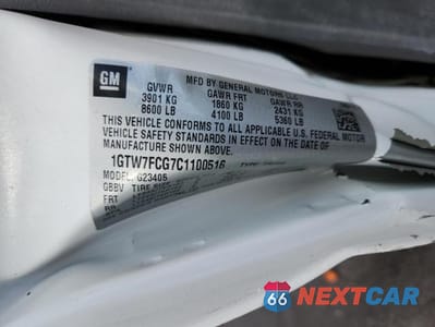 Zdjęcie 13 z 13 samochodu: 2012 GMC SAVANA G2500 VIN:1GTW7FCG7C1100516 - miniatura