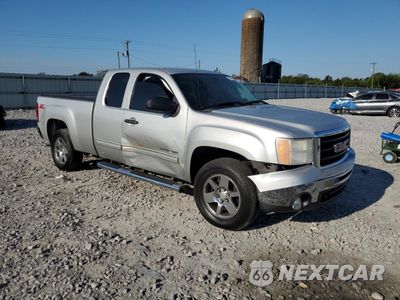 Czwarte zdjęcie samochodu z boku: 2011 GMC SIERRA C1500 SLE VIN:1GTR1VE06BZ219635 - miniatura
