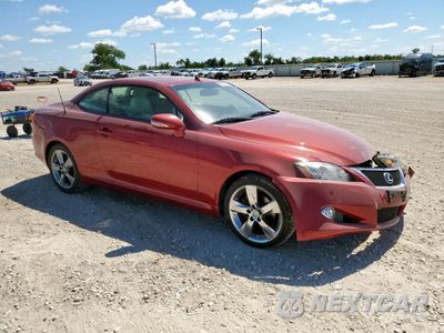Czwarte zdjęcie samochodu z boku: 2010 LEXUS IS 250 VIN:JTHFF2C25A2509636 - miniatura