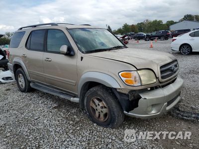 Czwarte zdjęcie samochodu z boku: 2003 TOYOTA SEQUOIA SR5 VIN:5TDZT34A73S176572 - miniatura