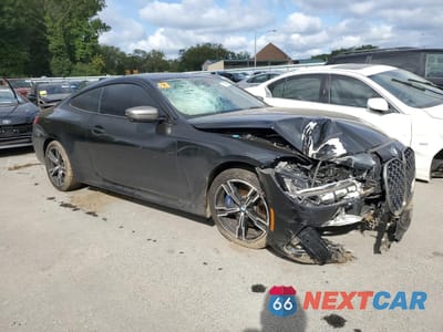 Czwarte zdjęcie samochodu z boku: 2021 BMW M440XI VIN:WBA13AR02MCG26285 - miniatura