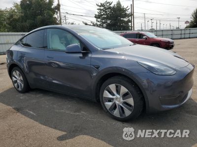 Czwarte zdjęcie samochodu z boku: 2024 TESLA MODEL Y VIN:7SAYGDEE4RA215776 - miniatura