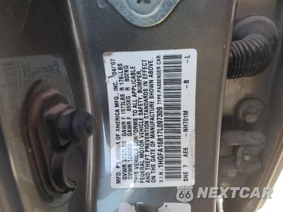 Zdjęcie 12 z 12 samochodu: 2007 HONDA CIVIC EX VIN:1HGFA16817L097309 - miniatura