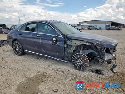 Czwarte zdjęcie samochodu z boku: 2020 MERCEDES-BENZ C 300 4MATIC VIN:WDDWF8EB4LR559168 - miniatura