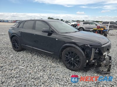 Czwarte zdjęcie samochodu z boku: 2025 CADILLAC LYRIQ SPORT VIN:1GYKPWRL8SZ311074 - miniatura