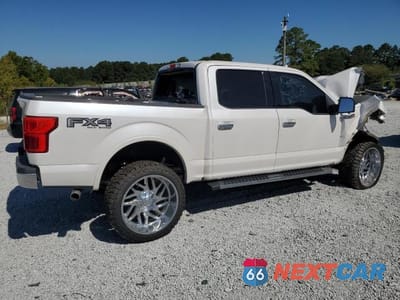 Trzecie zdjęcie samochodu z tyłu: 2018 FORD F150 SUPERCREW VIN:1FTEW1E5XJKD18759 - miniatura